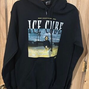 Black Ice Cube Graphic Hoodie